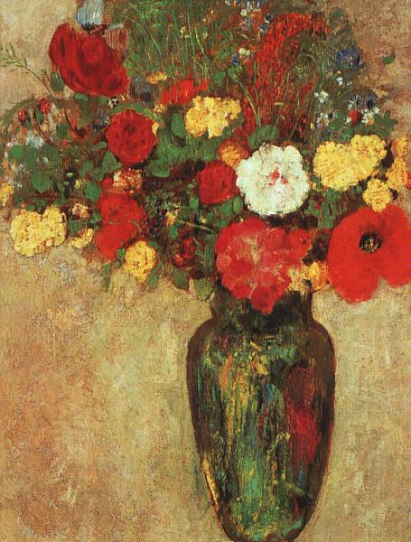 Odilon Redon Vase with Flowers China oil painting art